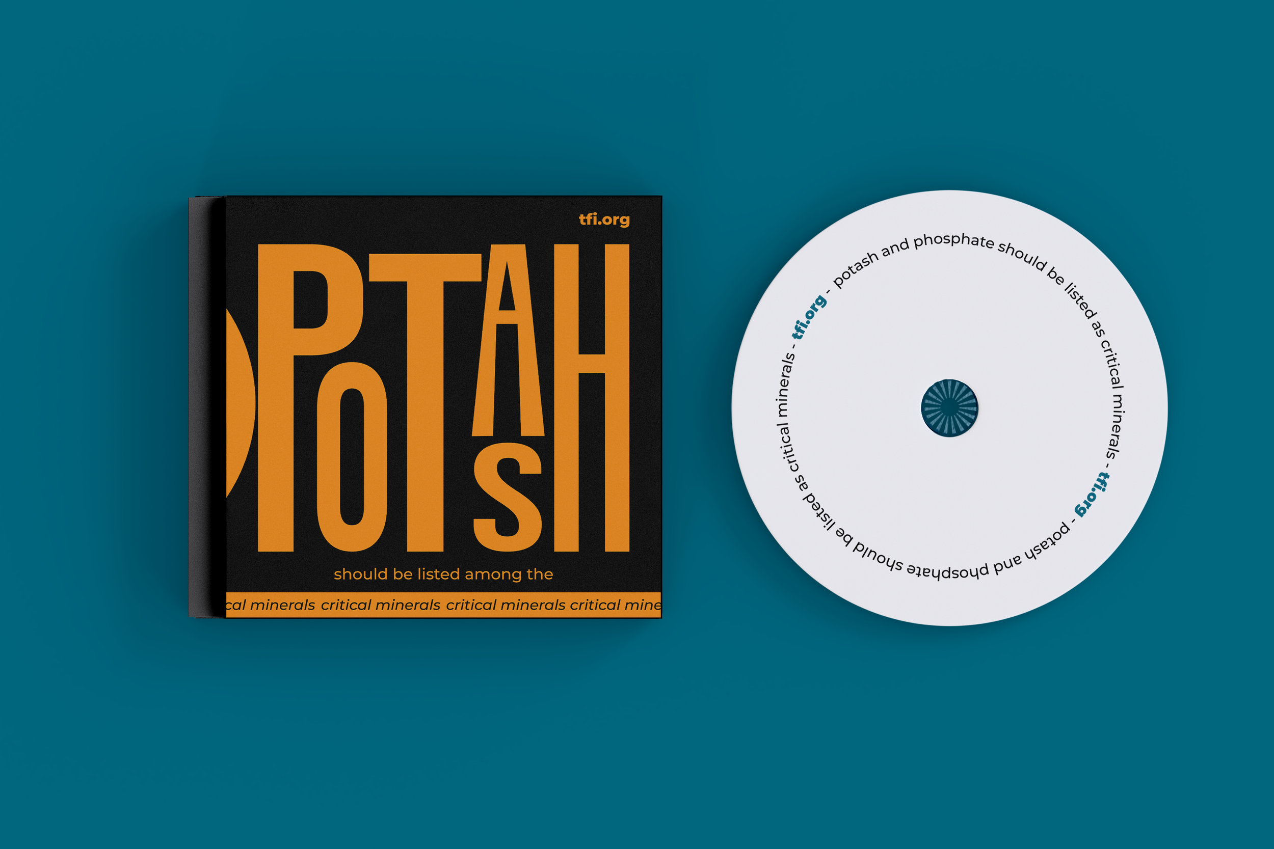 For the Record campaign — potash and phosphate advocacy creative