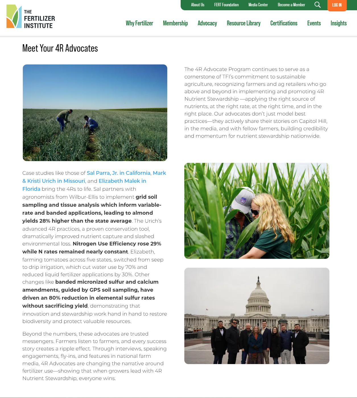 TFI Annual Report — content spread